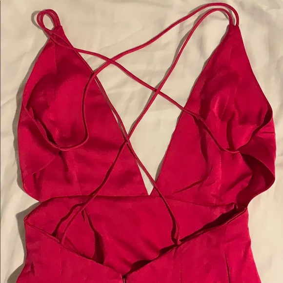 Hot pink shop bop dress. - Picture 3 of 3